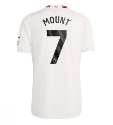 Manchester United Mason Mount #7 Replika Tredjetrøje 2023-24 Kortærmet